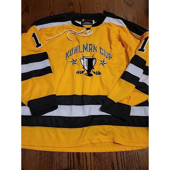 WAHA Kohlman Cup Hockey Game Worn Jersey Wisconsin Pullover Logo Adult Large - Picture 4 of 8